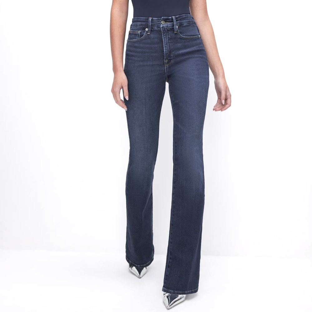 Good American Good Classic Bootcut Jeans